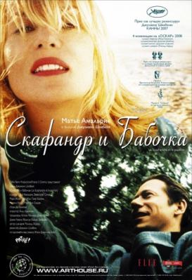 Скафандр и бабочка / Le Scaphandre et le papillon / The Diving Bell and the Butterfly (2007) MP4 торрент